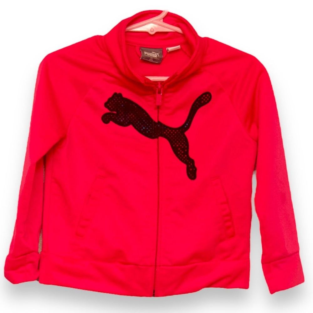 Puma kids pink sweater 24 months